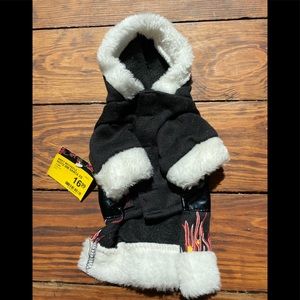 NWT Pets Rock Dog Costume Bret Michaels Santa XS $17